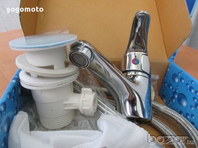 смесител,батерия,кран НОВ ВИСОКОКАЧЕСТВЕН КЕРАМИЧЕН смесител за мивка, за баня, за умивалник,ATHOS+ , снимка 14 - Смесители - 15125640