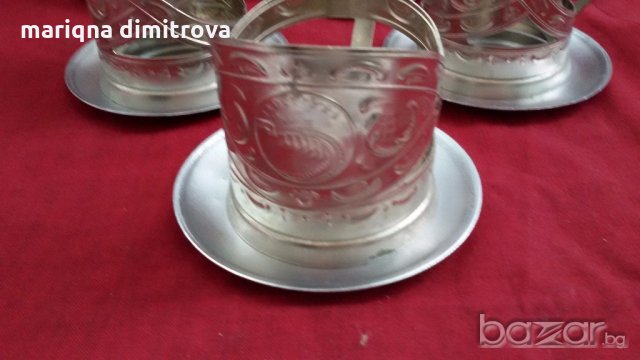 руски стакани подстакани  мнц, снимка 5 - Антикварни и старинни предмети - 18472088