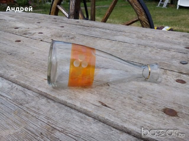 Гарафа,Стъкленица, снимка 4 - Антикварни и старинни предмети - 18812167