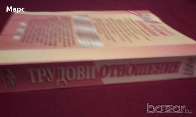 ТРУДОВИ ОТНОШЕНИЯ 2007, снимка 5 - Специализирана литература - 14267928
