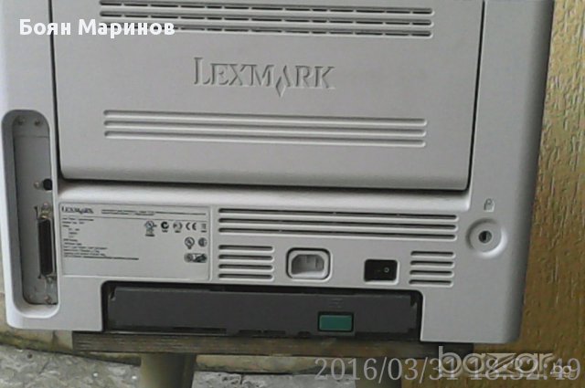Лазарен принтер LEXMARK, снимка 4 - Принтери, копири, скенери - 14127897