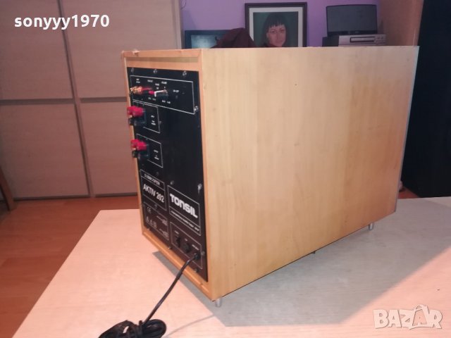 tonsil aktiv 202 subwoofer-amplifier-100w-внос швеицария, снимка 16 - Тонколони - 21697378