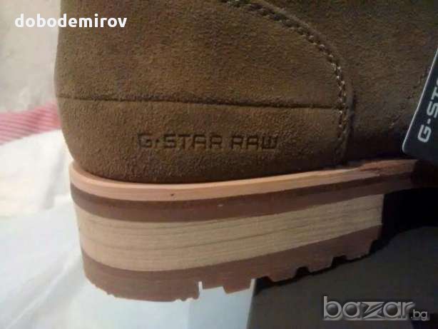 Нови мъжки обувки/боти G-Star Raw PATTON III STATION, снимка 2 - Мъжки боти - 15585978