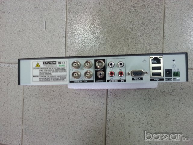4 канален Двр/dvr със запис при висока резолюция, снимка 3 - Други - 6751887