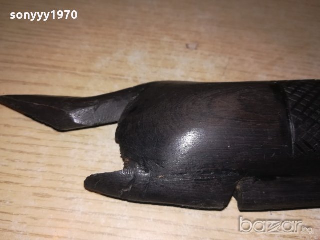 масивна дървена маска 27х7х4см-внос швеицария, снимка 11 - Колекции - 20917178