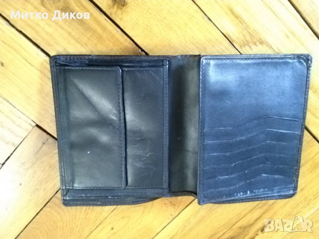 Портфейл БТК -естествена кожа, снимка 4 - Портфейли, портмонета - 24989053