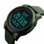Honhx спортен часовник хронометър зелен милитари туризъм, снимка 3