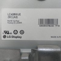LG 42LK430 със счупена матрица ,EAX61124201/16 ,EAX64272802(0) ,6870C-0310C ,BM-LDS104 Ver1.1, снимка 6 - Части и Платки - 24884577