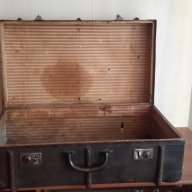 Старинен куфар със обков метал и дърво има забележки , снимка 8 - Други стоки за дома - 16556448