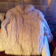 кожено палто от сребърна лисица размер 38, снимка 4 - Палта, манта - 13289481