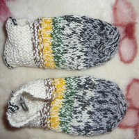Плетени терлички и чорапи за деца и възрастни, снимка 9 - Чорапи - 23984937