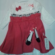 Роклички за момичета бяло и червено- 2год ,3год ,4 год., снимка 1 - Детски рокли и поли - 13201325