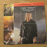 малка грамофонна плоча Крис Норман, Chris Norman - Midnight Lady - изд.80те г., снимка 1 - Грамофонни плочи - 24841234