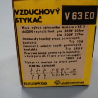 Контактор V63E0, снимка 3 - Резервни части за машини - 25716619