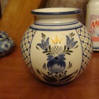 Красива ръчно изработена ваза , снимка 1 - Вази - 23180905