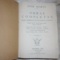 Два тома от 1953 на José Martí Obras Completas / Jose Marti, снимка 5 - Антикварни и старинни предмети - 14813431