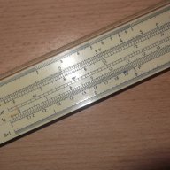 № 1830  стара руска логаритмична линийка, снимка 5 - Други ценни предмети - 8318755