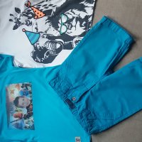 Комплекти -тениска с къси панталонки по 10лв.размер 4-5г., снимка 3 - Детски комплекти - 22397380