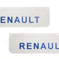 Релефни гумени бели калобрани Рено/Renault, снимка 1 - Аксесоари и консумативи - 24844781