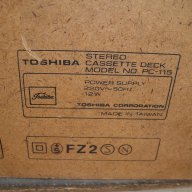 toshiba pc-115 stereo cassette deck-внос швеицария, снимка 11 - Ресийвъри, усилватели, смесителни пултове - 12109578