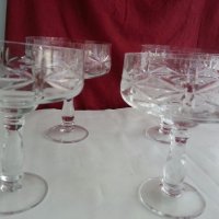 кристални чаши, снимка 9 - Антикварни и старинни предмети - 20064449
