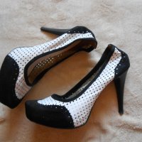 100 % кожа официални обувки Mario Lucci , снимка 2 - Дамски елегантни обувки - 22046349