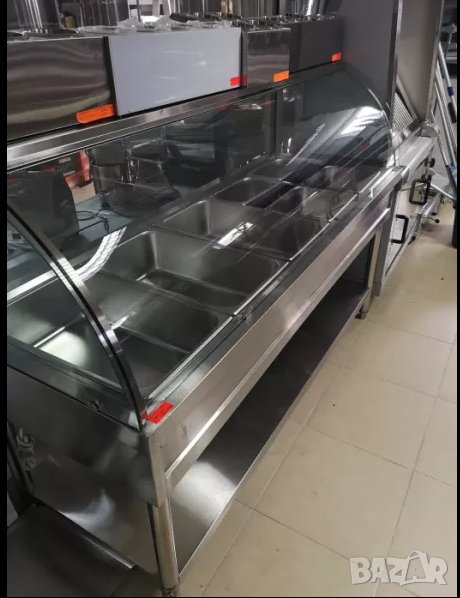 Топла витрина Бен Мари с водна баня !!! Чисто нова!!!, снимка 1