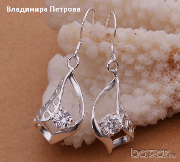 Обеци - Извивката на кристала , снимка 1