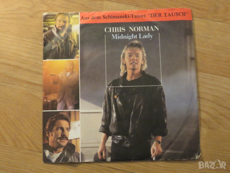 малка грамофонна плоча Крис Норман, Chris Norman - Midnight Lady - изд.80те г., снимка 1