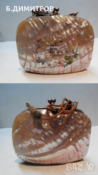 Стара седефена чантичка, снимка 1
