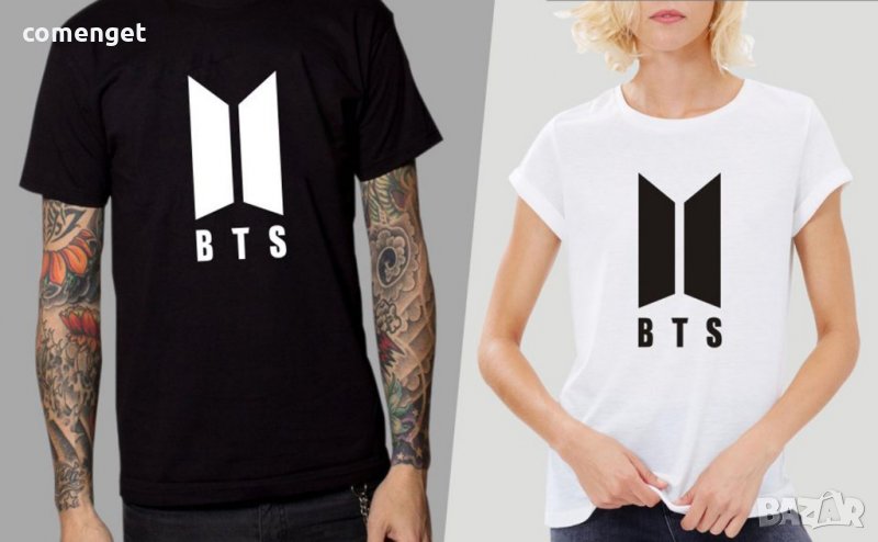 Мъжки и Дамски тениски BTS ARMY K-POP - 3 МОДЕЛА! Или с твоя идея!, снимка 1