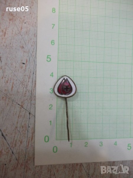 Значка "БЧК - Кръводарител", снимка 1