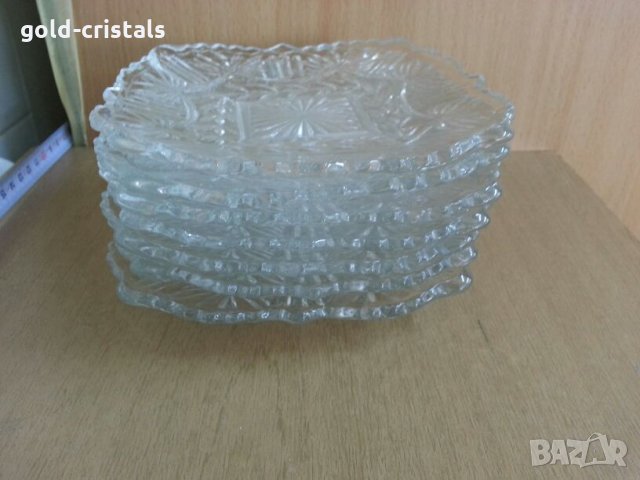 кристални чинии чинийки , снимка 3 - Антикварни и старинни предмети - 25517021