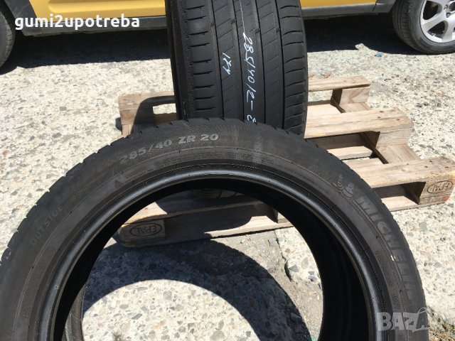  285/40/20 Мишелин ЛатитюдСпорт 2017г 3,5-4мм, снимка 9 - Гуми и джанти - 26194070