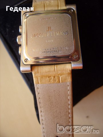 Jacques Lemans Chronograph Checkmate, снимка 5 - Мъжки - 17929250