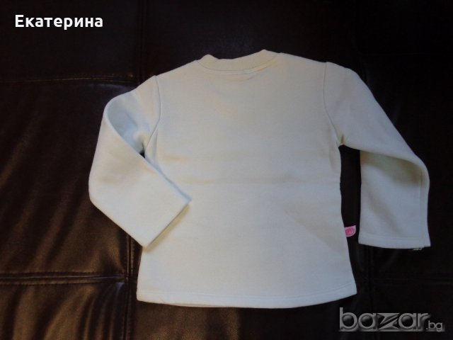 Ватирана топла блузка за 3-4 г., снимка 3 - Детски Блузи и туники - 19568192