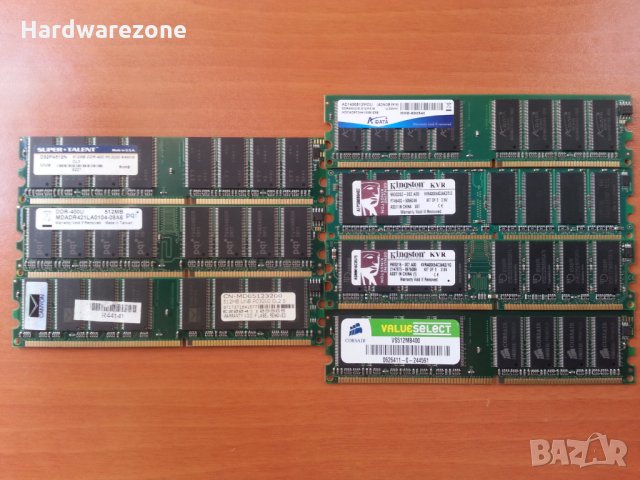 DDR 400 PC3200 1GB, 512MB, DDR2 800, снимка 3 - RAM памет - 21480160