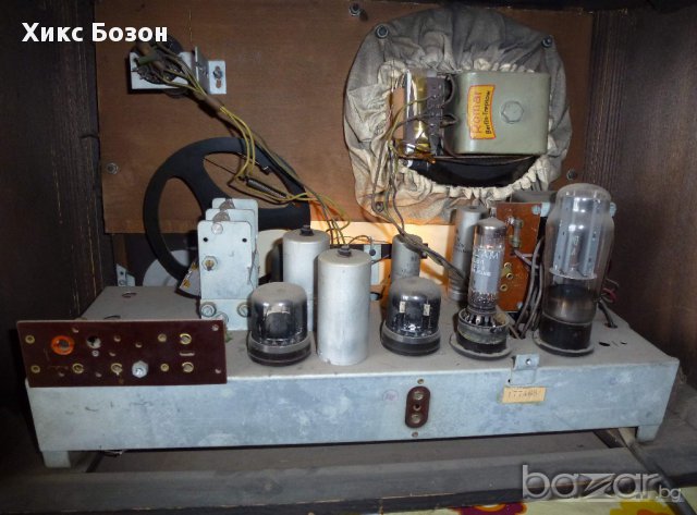 Уникална лампова техника , 50-те години Obberon лампово радио, снимка 8 - Радиокасетофони, транзистори - 10794560