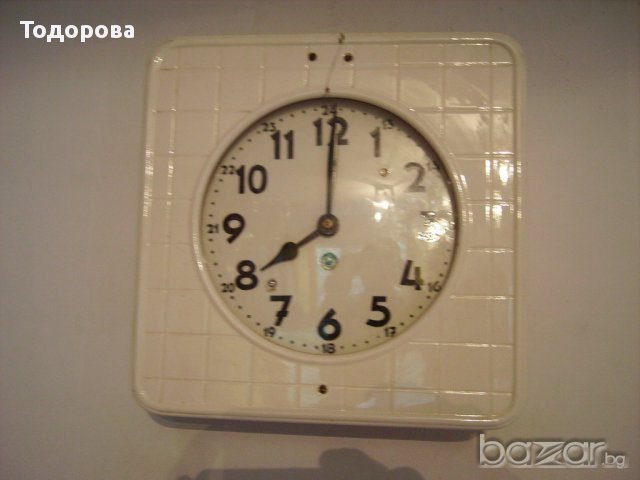 Стенен кухненски часовник Густав Бекер, снимка 7 - Антикварни и старинни предмети - 15265986