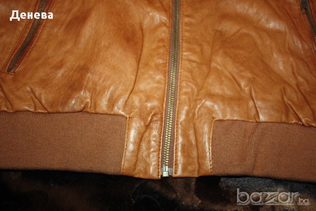 PULZ - JEANS -  марково дамско яке от 100%естествена кожа, снимка 3 - Якета - 11695839