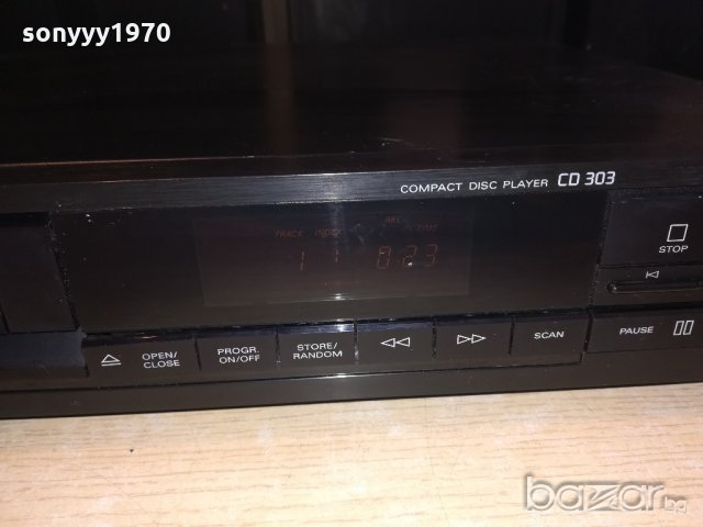 grundig cd303-цд плеър-внос швеицария, снимка 13 - Ресийвъри, усилватели, смесителни пултове - 20898783