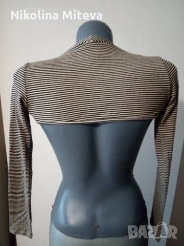 Болеро с ръкави, снимка 2 - Жилетки - 24278666