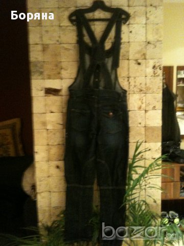 Дамски дънков гащеризон, снимка 2 - Панталони - 16977007