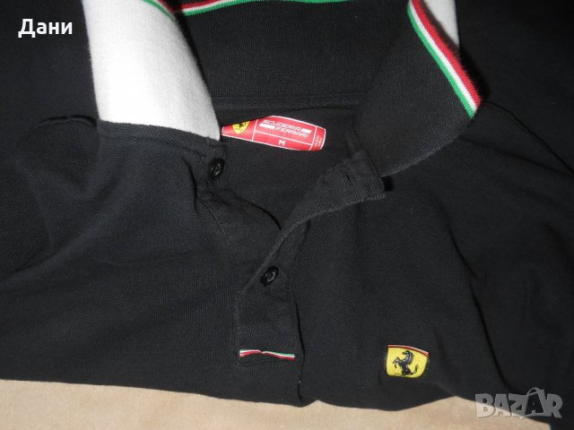 Мъжка тениска Scuderia Ferrari Men's Classic Polo, снимка 14 - Спортни дрехи, екипи - 25792324