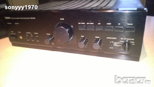 denon pma-725r-stereo amplifier-210watts-2 трафа-внос швеицария, снимка 10 - Ресийвъри, усилватели, смесителни пултове - 8787724