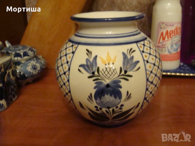 Красива ръчно изработена ваза , снимка 1 - Вази - 23180905