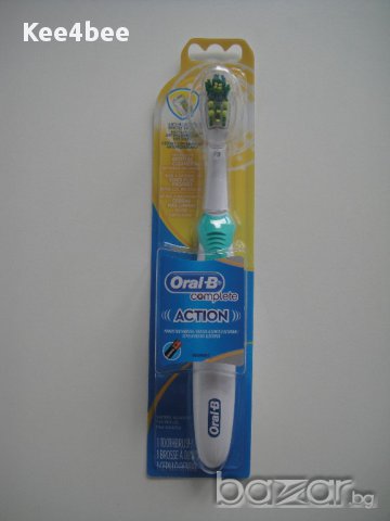 Oral-B Crossаction - Ел.четка - Anti-microbial Battery Toothbrush, снимка 4 - Други - 8770756
