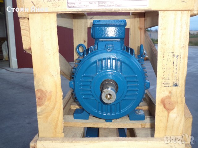 Електрически двигател -WEG - 5.5 KW, снимка 2 - Други машини и части - 22719367