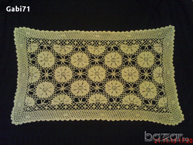 Карета плетени на една кука и бродирани, снимка 3 - Декорация за дома - 16714648