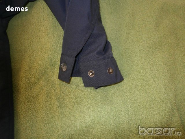 Тъмно синьо ветрозащитно яке Puma, размер L , снимка 5 - Якета - 8771058